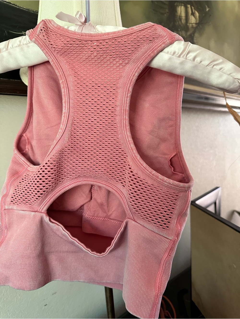 Target Pink Ribbed Crop Tank & Rust Spaghetti Strap Cami - Women Tops - Picture 5 of 8